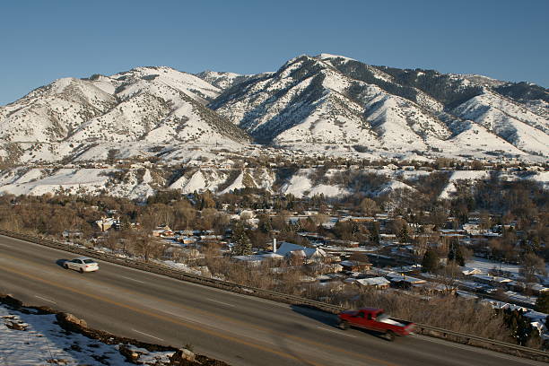 Highway Urban Scene Two stock photo