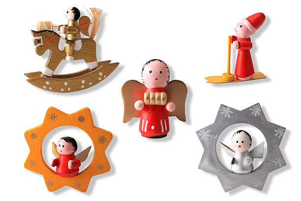 istock Christmas wooden collection 93488237