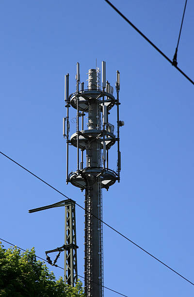 Communications Tower  sendemast stock pictures, royalty-free photos & images