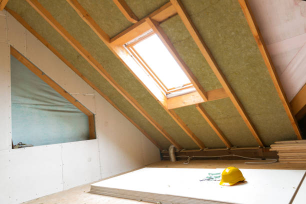 istock House attic under construction mansard wall insulation with rock wool 934900780