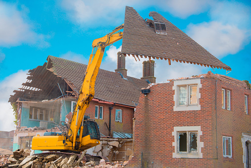 Demolition Site - Removal of existing buildings