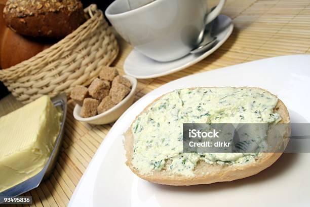 Frühstück Stockfoto und mehr Bilder von Brauner Zucker - Brauner Zucker, Brotsorte, Brötchen