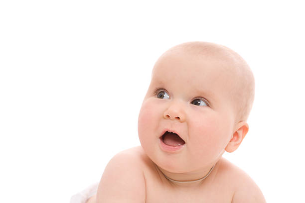 istock Baby girl face close-up 93495942