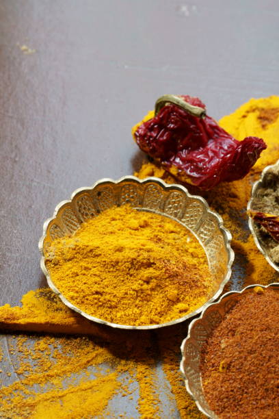 istock Turmeric powder, an Indian spice. 934964040