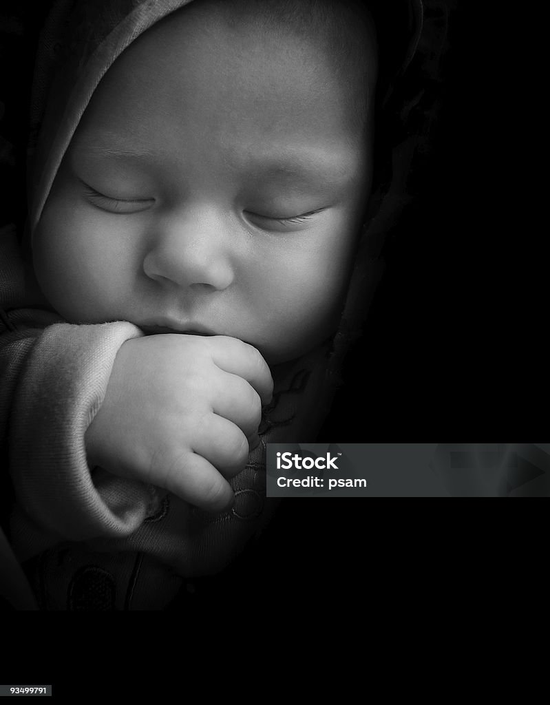 sleeping baby  Baby - Human Age Stock Photo