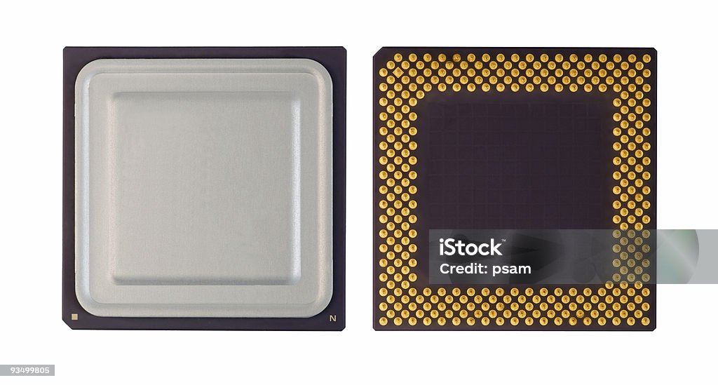 chip  CPU Stock Photo