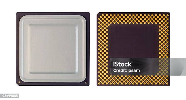 Chip Stock Photo - Download Image Now - CPU, Close-up, Color Image