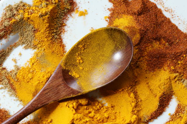 istock Turmeric powder, an Indian spice. 935008112