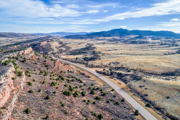 istock Colorado foothills aerial view 935023118