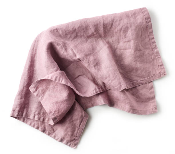 istock linen napkin isolated on white background 935023796
