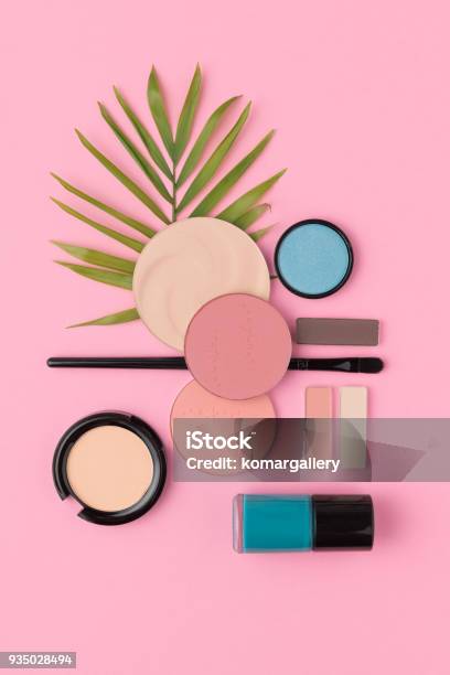 Makeup Stock Photo - Download Image Now - Make-Up, Merchandise, Face Powder