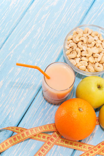 Fresh squeezed organic natural and apple juice.