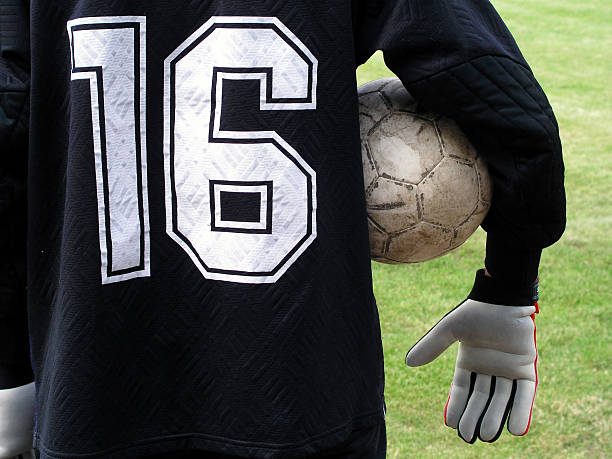 istock Soccer player on the field 93503323
