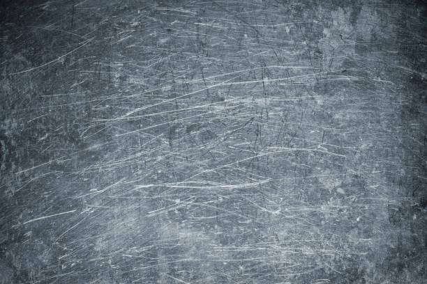 istock Dark grunge metal background, black iron texture closeup 935046674