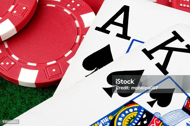 Texas Holdem Pogrzebacz - zdjęcia stockowe i więcej obrazów As - As, Bez ludzi, Filc