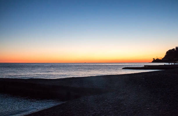 istock Beautiful sunset on the beach 935055640