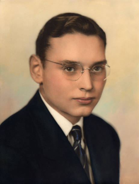 istock Hand tinted portrait of young man 93505917
