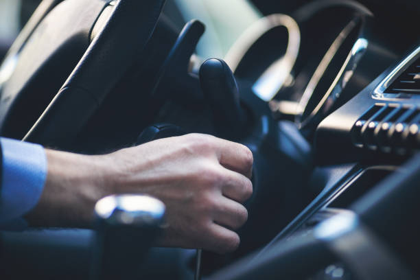 istock Senior businessman driving his car 935062138