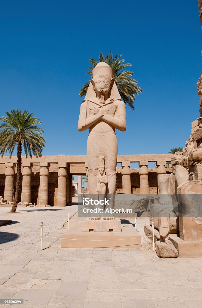 Karnak Храм в Луксоре, Египет - Стоковые фото Амон роялти-фри