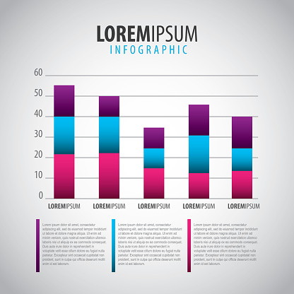 Statistical Infogr.am Example Infographics Statistics Diagram Stock Illustration - Download Image Now ...