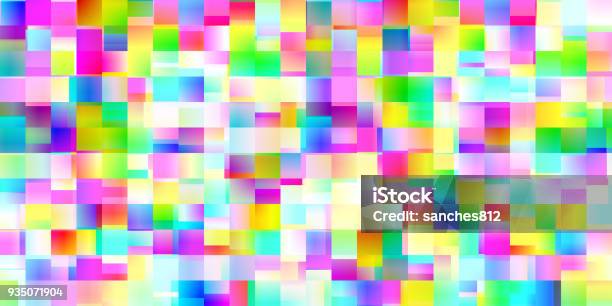 Light Colour Square Grid Light Colored Squares Gradient Background Texture Stock Photo ...