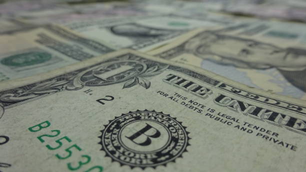 istock One Dollar Bill Close Up Background. Photo Image 935077822