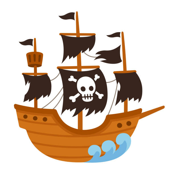 108 Ghost Ship Illustrations & Clip Art - iStock | Pirate ghost ship