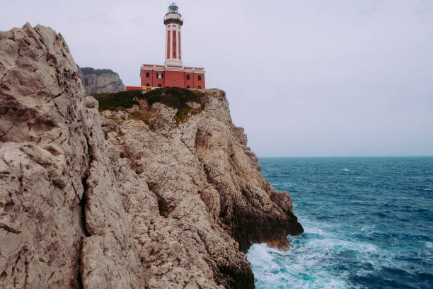 istock The Punta Carena lighthouse, Capri. 935122400