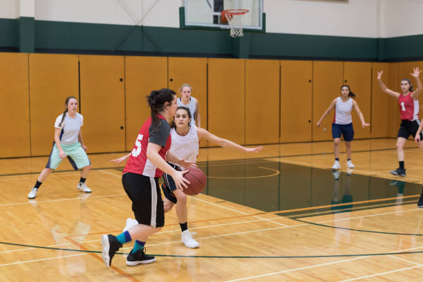 istock Women's College Basketball Practice 935135838