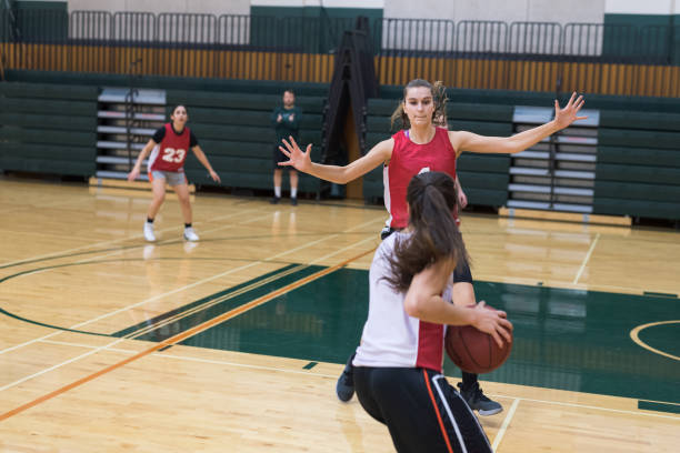 istock Women's College Basketball Practice 935135844