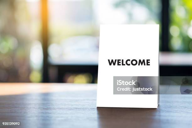 Welcome Concept Communication Business Open Welcome To The Team Teamwork Stock Photo - Download Image Now