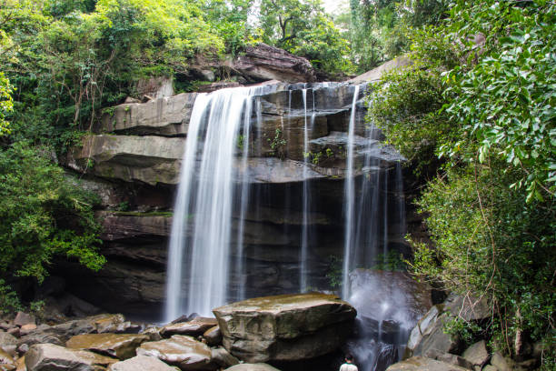 istock Thung Na Muang Waterfall , Ubon Ratchathani in thailand 935259666