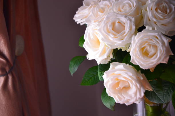 istock Bouquet of white roses 935261918