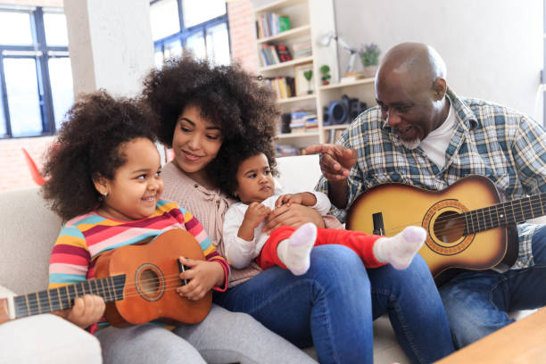 istock Grandpa plays guitar 935271766