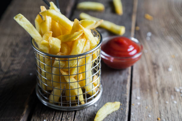 istock French fries with ketchup 935274514