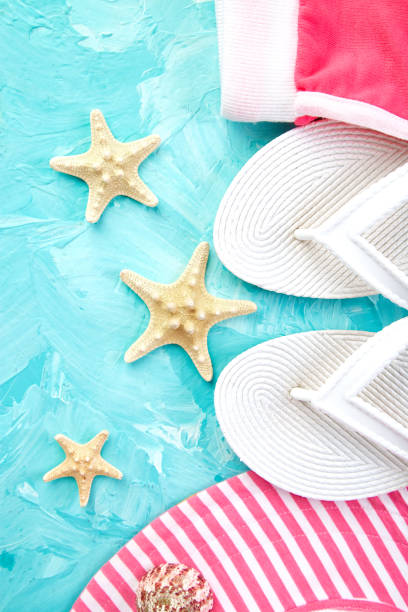 istock Set of Woman's things accessories summer season. 935284576