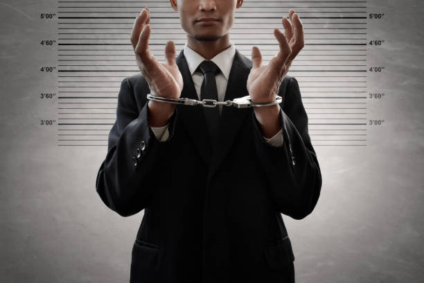 istock Businessman in handcuffs 935297184
