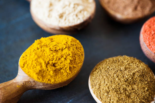 istock Closeup of mixed spice powder 935297652