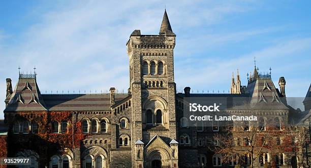 University Of Toronto Architecture Stock Photo - Download Image Now - Architecture, Built Structure, Color Image