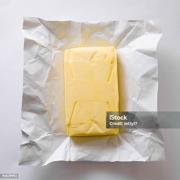 Butter Stock Photo - Download Image Now - Butter, Above, Color Image