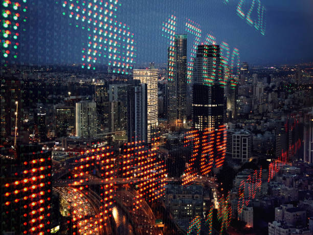 istock Stock market data chart display investment finance 935301566