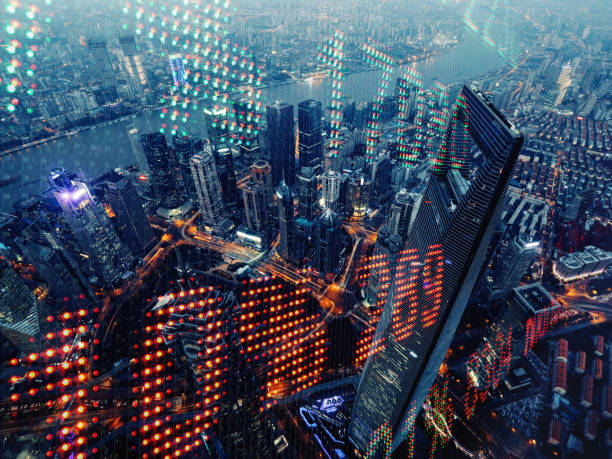 istock Stock market data chart display investment finance 935304444