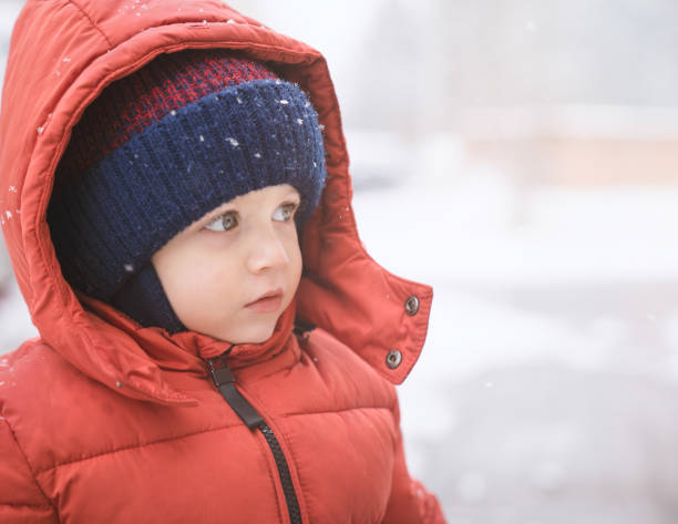 istock Infant in the snow 935305488