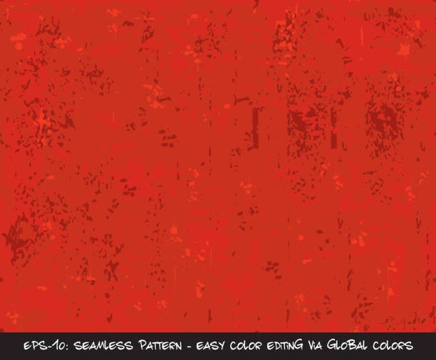 Seamless Pattern - Camouflage - Red Vector illustration of Red Camouflage Seamless Pattern. The file contains the pattern design and the pattern swatch. Easy color editing via Global Color red camouflage pattern stock illustrations