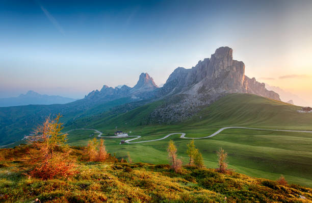 istock Mountain nature landscape in Dolomites Alps, Italy. 935311270