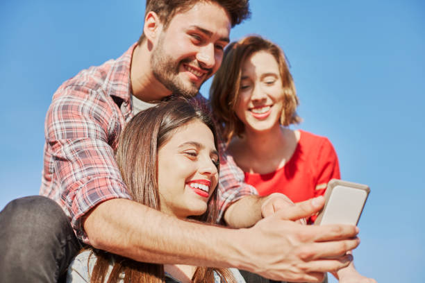 istock Friends enjoying an afternoon in Barcelona. 935312226