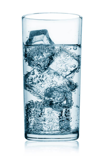 istock Glass of water with ice 935317322