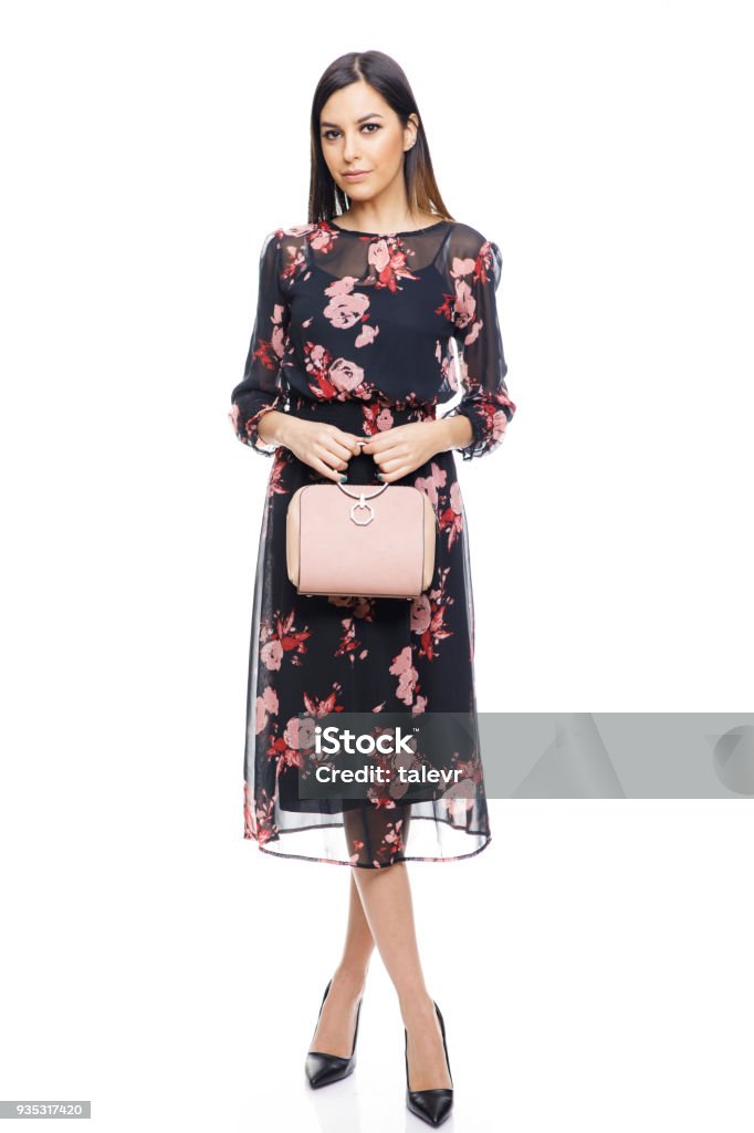 Summer Female Model Young Beautiful Female Model In Summer Clothes Collection Studio Shot ...