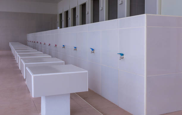 istock Bathroom for Muslim people preparing to take Ablution In Mosque 935320632