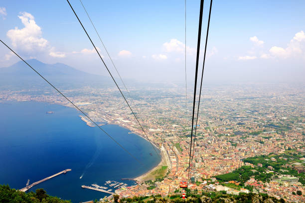 istock beautiful Naples Bay view from Faito cableway 935325438